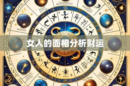 女人的面相分析财运