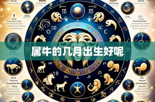 属牛的几月出生好呢