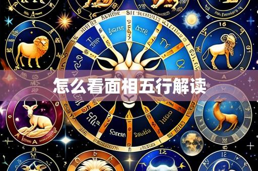 怎么看面相五行解读