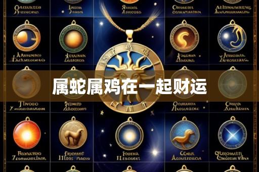 属蛇属鸡在一起财运
