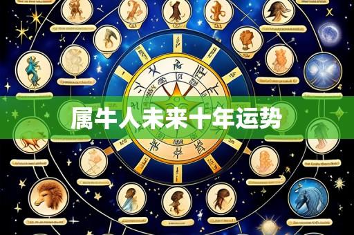 属牛人未来十年运势