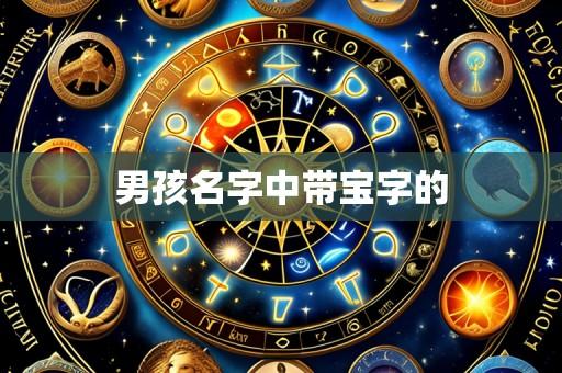 男孩名字中带宝字的