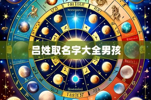 吕姓取名字大全男孩