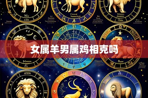 女属羊男属鸡相克吗