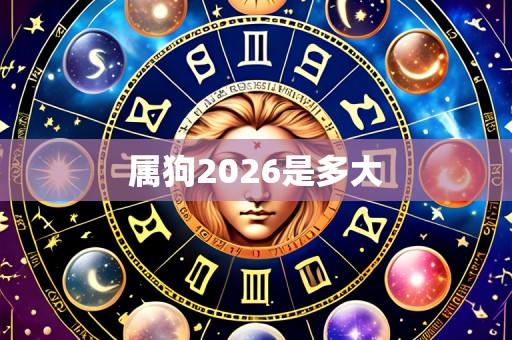 属狗2026是多大