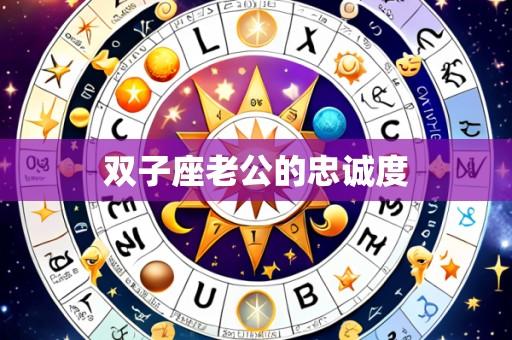双子座老公的忠诚度