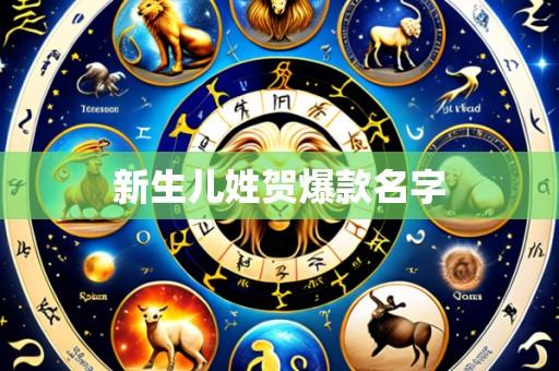 新生儿姓贺爆款名字