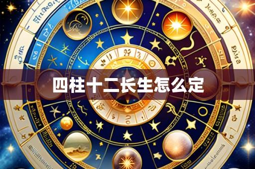 四柱十二长生怎么定