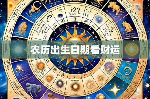 农历出生日期看财运