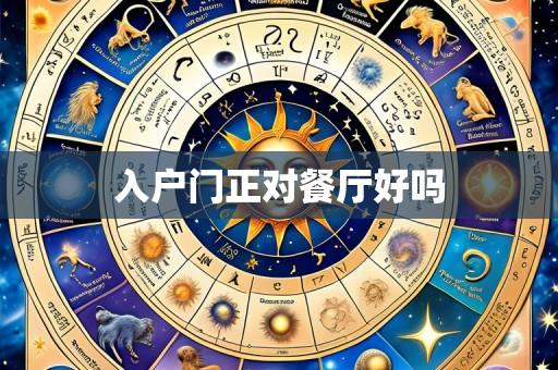 入户门正对餐厅好吗