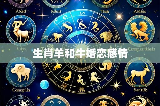 生肖羊和牛婚恋感情