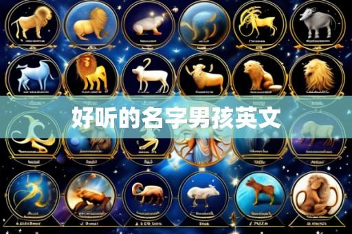 好听的名字男孩英文