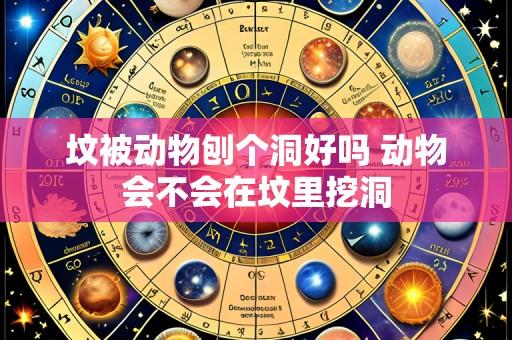 坟被动物刨个洞好吗 动物会不会在坟里挖洞