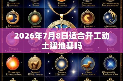 2026年7月8日适合开工动土建地基吗