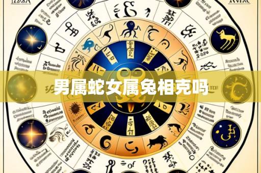 男属蛇女属兔相克吗