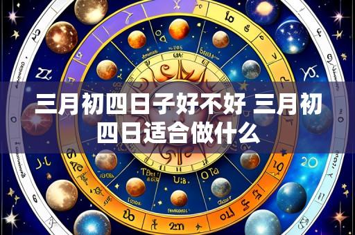 三月初四日子好不好 三月初四日适合做什么