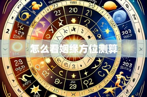 怎么看姻缘方位测算