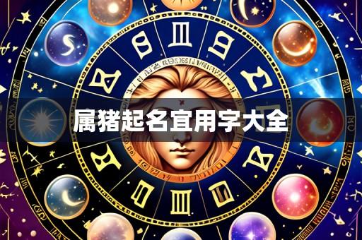 属猪起名宜用字大全