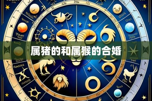 属猪的和属猴的合婚