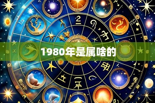 1980年是属啥的