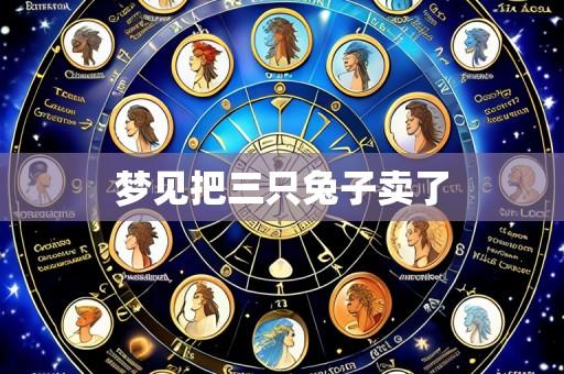 梦见把三只兔子卖了