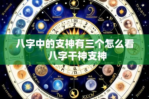八字中的支神有三个怎么看  八字干神支神