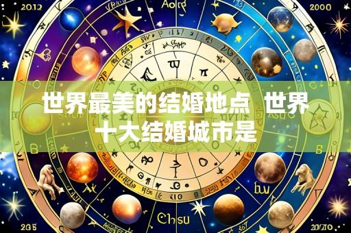 世界最美的结婚地点 世界十大结婚城市是