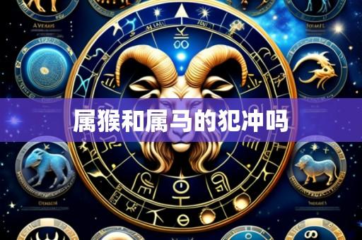 属猴和属马的犯冲吗