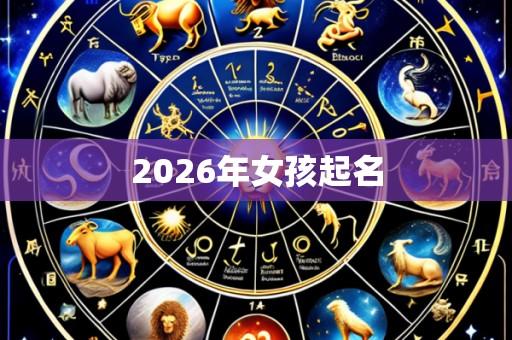 2026年女孩起名