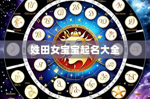 姓田女宝宝起名大全