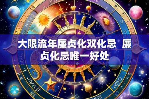 大限流年廉贞化双化忌 廉贞化忌唯一好处