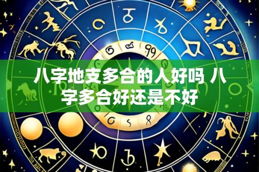 八字地支多合的人好吗 八字多合好还是不好