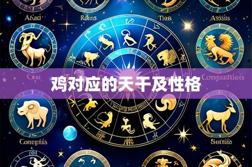 鸡对应的天干及性格