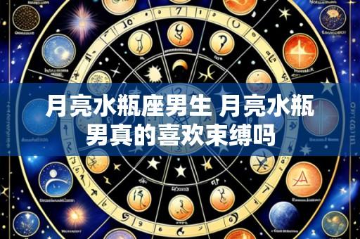 月亮水瓶座男生 月亮水瓶男真的喜欢束缚吗