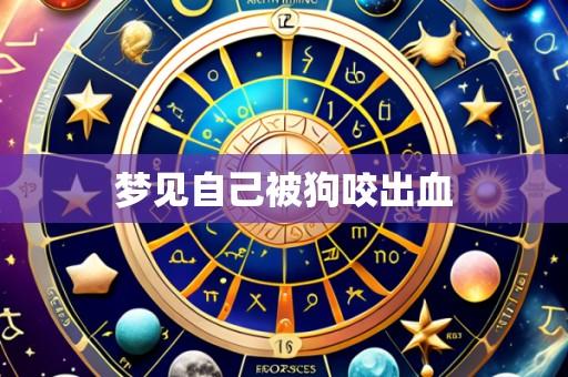 梦见自己被狗咬出血