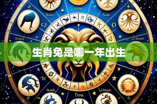 生肖兔是哪一年出生