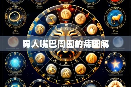 男人嘴巴周围的痣图解