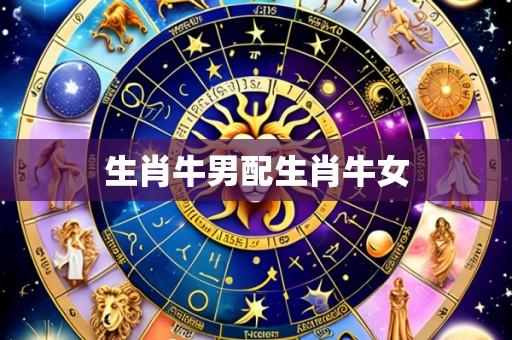 生肖牛男配生肖牛女