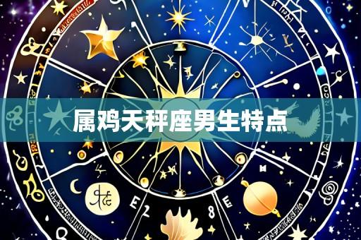 属鸡天秤座男生特点