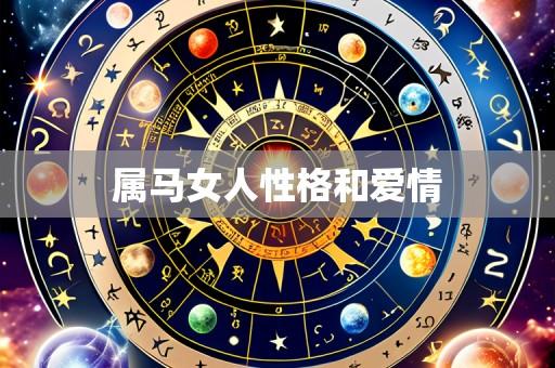 属马女人性格和爱情