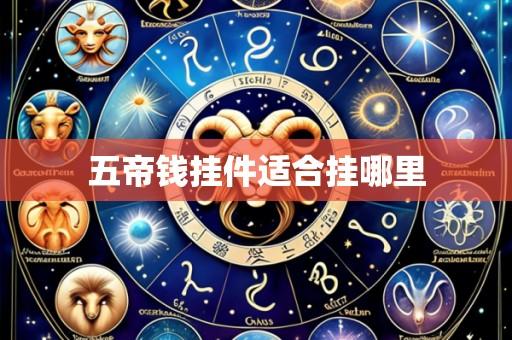 五帝钱挂件适合挂哪里