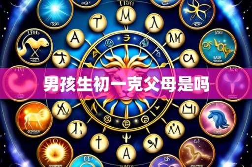 男孩生初一克父母是吗