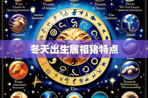 冬天出生属相猪特点