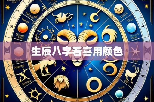 生辰八字看喜用颜色