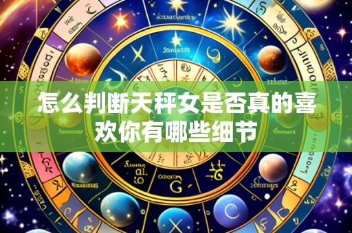 怎么判断天秤女是否真的喜欢你有哪些细节