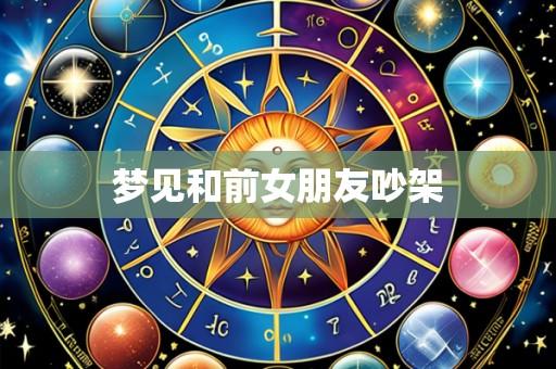 梦见和前女朋友吵架