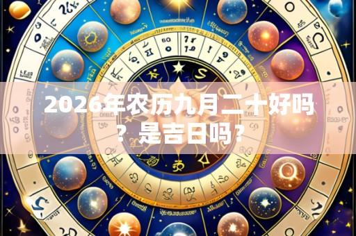 2026年农历九月二十好吗？是吉日吗？