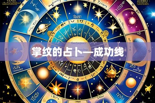掌纹的占卜—成功线