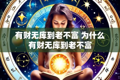 有财无库到老不富 为什么有财无库到老不富