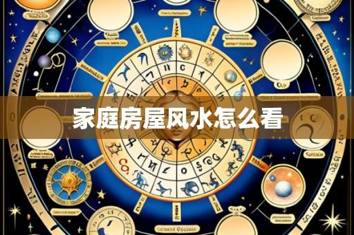 家庭房屋风水怎么看